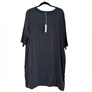 Women’s COS Black Silk Dress Cozy and Chic Size L